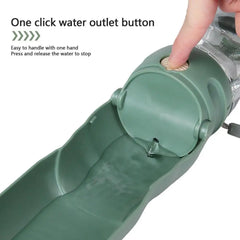 Dog Water Bottle With Food Bowl Water Cup - PeticaDeals
