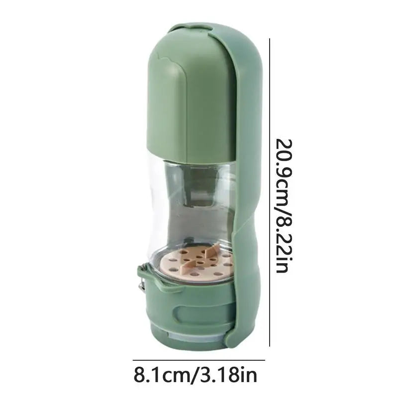 Dog Water Bottle With Food Bowl Water Cup - PeticaDeals