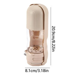 Dog Water Bottle With Food Bowl Water Cup - PeticaDeals
