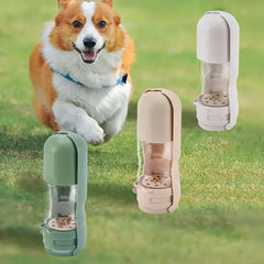 Dog Water Bottle With Food Bowl Water Cup - PeticaDeals