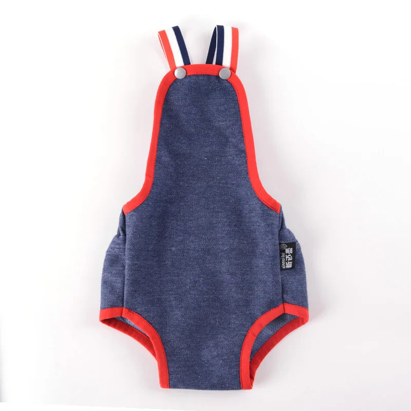 Dot Denim Dog Female Shorts Pants for Small & Medium Dogs - PeticaDeals