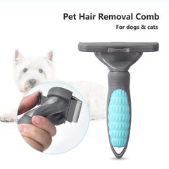 Double-Sided Shedding and Dematting Undercoat Rake Comb for Dogs and Cats - PeticaDeals