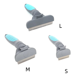 Double-Sided Shedding and Dematting Undercoat Rake Comb for Dogs and Cats - PeticaDeals