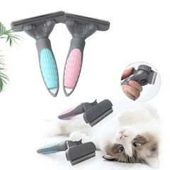Double-Sided Shedding and Dematting Undercoat Rake Comb for Dogs and Cats - PeticaDeals