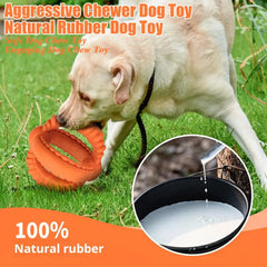 Durable Dog Chew Toys for Chewers Rubber Balls Tug Fetch - PeticaDeals