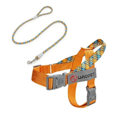 Durable Nylon Medium And Heavy Dog Harness No Pull Reflective Webbing Harness Dogs Walking Handle - PeticaDeals