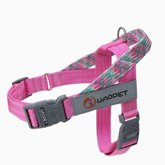 Durable Nylon Medium And Heavy Dog Harness No Pull Reflective Webbing Harness Dogs Walking Handle - PeticaDeals