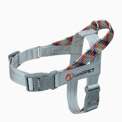 Durable Nylon Medium And Heavy Dog Harness No Pull Reflective Webbing Harness Dogs Walking Handle - PeticaDeals