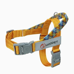 Durable Nylon Medium And Heavy Dog Harness No Pull Reflective Webbing Harness Dogs Walking Handle - PeticaDeals
