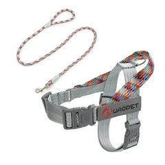Durable Nylon Medium And Heavy Dog Harness No Pull Reflective Webbing Harness Dogs Walking Handle - PeticaDeals