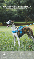 Durable Nylon Medium And Heavy Dog Harness No Pull Reflective Webbing Harness Dogs Walking Handle - PeticaDeals