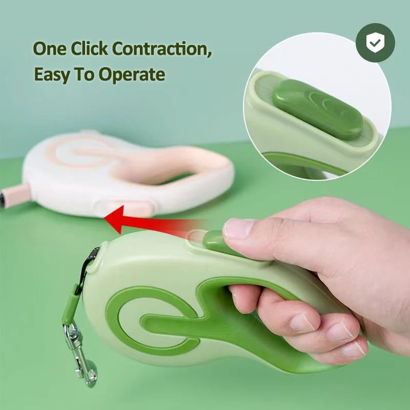 Durable Nylon Retractable Dog Leash - PeticaDeals
