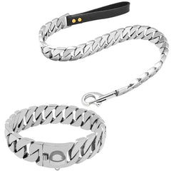 Durable Stainless Steel Dog Gold Silver Chain Lead - PeticaDeals