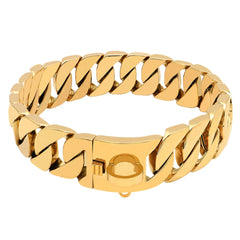 Durable Stainless Steel Dog Gold Silver Chain Lead - PeticaDeals