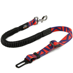 Elastic Leash Clip Harness Adjustable Safety Belt For Dog - PeticaDeals