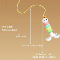 Electric Interactive Cat Teasing Stick Toy - PeticaDeals