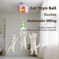 Electric Interactive Cat Teasing Stick Toy - PeticaDeals