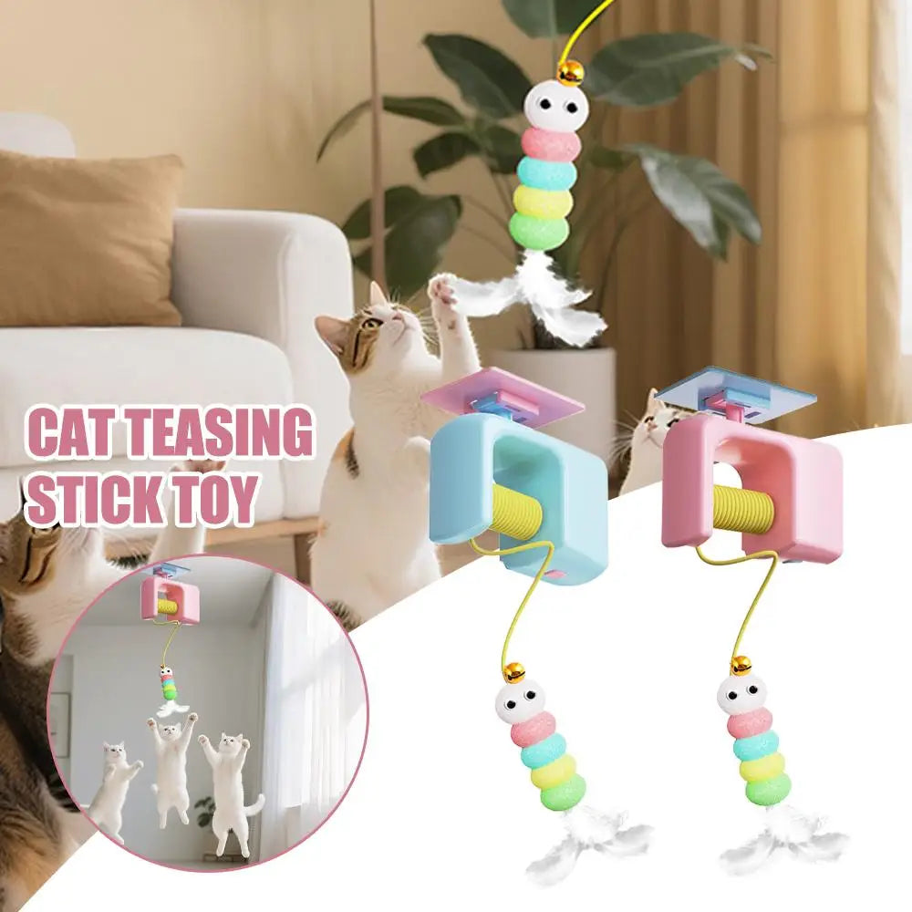 Electric Interactive Cat Teasing Stick Toy - PeticaDeals