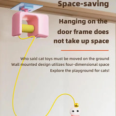 Electric Interactive Cat Teasing Stick Toy - PeticaDeals
