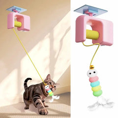 Electric Interactive Cat Teasing Stick Toy - PeticaDeals