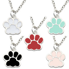 Fashion Dog Paw Cat Footprint Necklace for Women - PeticaDeals