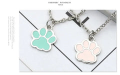 Fashion Dog Paw Cat Footprint Necklace for Women - PeticaDeals