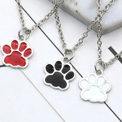 Fashion Dog Paw Cat Footprint Necklace for Women - PeticaDeals