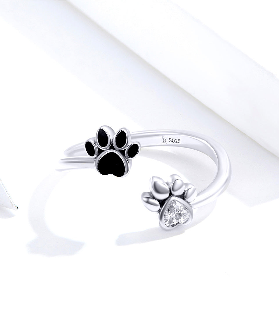 Finger Ring Open Sterling Silver - PeticaDeals