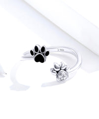 Finger Ring Open Sterling Silver - PeticaDeals