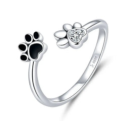 Finger Ring Open Sterling Silver - PeticaDeals