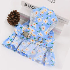 Floral Bowknot Clothes Cat & Small and Medium Dog Vest - PeticaDeals