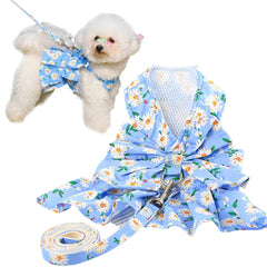 Floral Bowknot Clothes Cat & Small and Medium Dog Vest - PeticaDeals