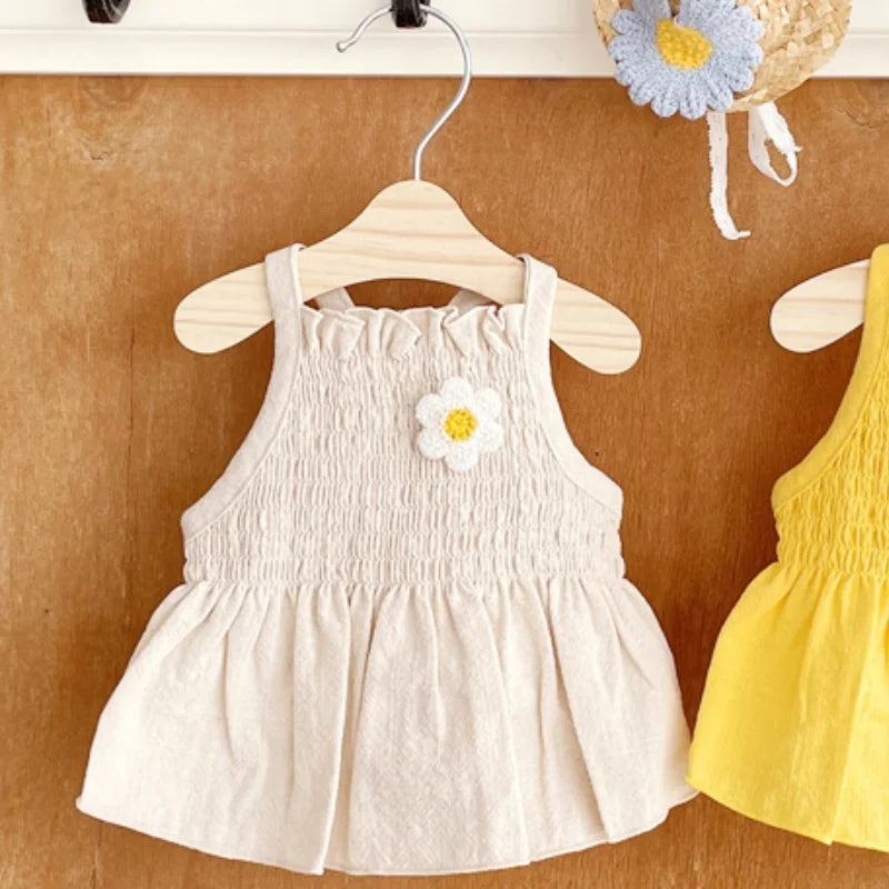 Floral Princess Dog Cats Dress - PeticaDeals