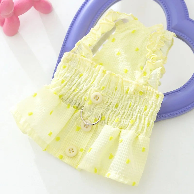 Floral Princess Dog Cats Dress - PeticaDeals