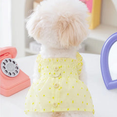 Floral Princess Dog Cats Dress - PeticaDeals