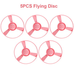 Flying Disc Shooting Gun Funny Cat Toy Interactive Launch Pet Training Toy For Kitten Mini - PeticaDeals