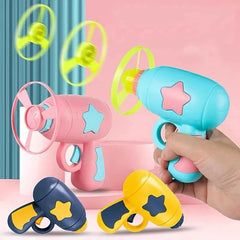 Flying Disc Shooting Gun Funny Cat Toy Interactive Launch Pet Training Toy For Kitten Mini - PeticaDeals