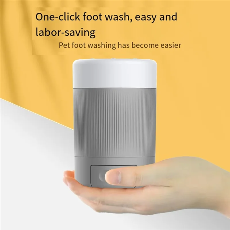 Foot Wash Cup Dog Going Out To Clean Beauty Foot Wash Magic Intelligent Automatic Foot Wash Bath Cup Tool - PeticaDeals