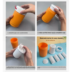 Foot Wash Cup Dog Going Out To Clean Beauty Foot Wash Magic Intelligent Automatic Foot Wash Bath Cup Tool - PeticaDeals