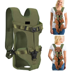 Front Carrier Backpacks Adjustable For Cats & Small Dogs - PeticaDeals