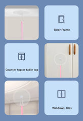 Funny Cat Toys Hanging Retractable Elastic Rope Swing Hanging Door Windows Interactive Toys Playing Indoors - PeticaDeals