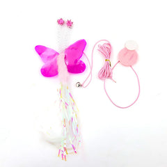Funny Cat Toys Hanging Retractable Elastic Rope Swing Hanging Door Windows Interactive Toys Playing Indoors - PeticaDeals