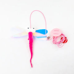 Funny Cat Toys Hanging Retractable Elastic Rope Swing Hanging Door Windows Interactive Toys Playing Indoors - PeticaDeals