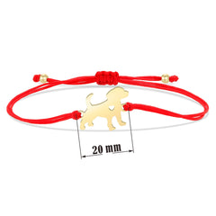 Gold-plated Stainless Steel Delicate Polish Cute Dog - PeticaDeals