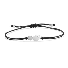 Gold-plated Stainless Steel Delicate Polished Cute Cat Charm Bracelet Women Fashion Red String - PeticaDeals