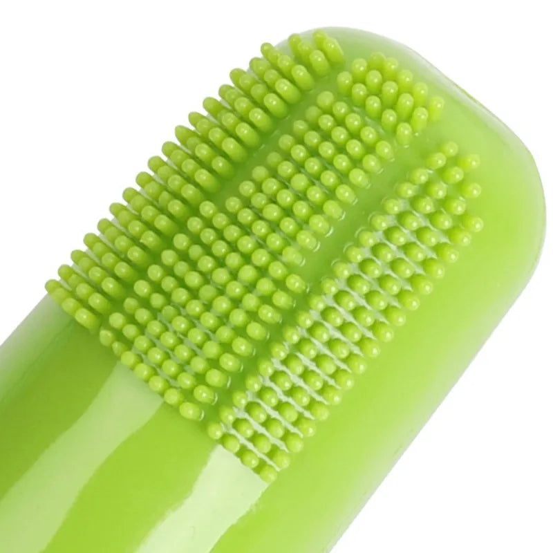 Grooming Brush Oral Care Pet Silicone Pet Teeth - PeticaDeals