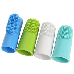 Grooming Brush Oral Care Pet Silicone Pet Teeth - PeticaDeals