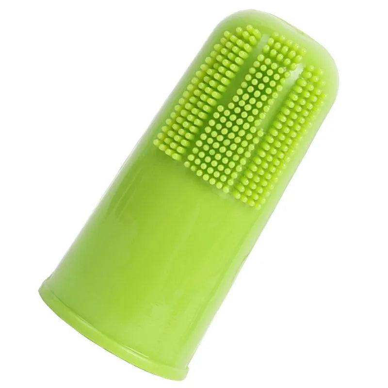 Grooming Brush Oral Care Pet Silicone Pet Teeth - PeticaDeals