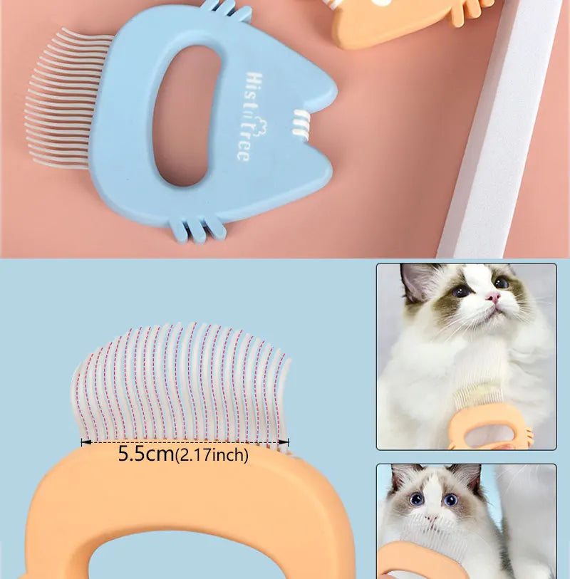 Hair Removal Massaging Comb Pet hair care comb - PeticaDeals
