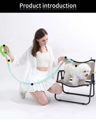 Hand Free Dog Leash for Pet Walking Running Adjustable  Waist Belt Chest Strap - PeticaDeals